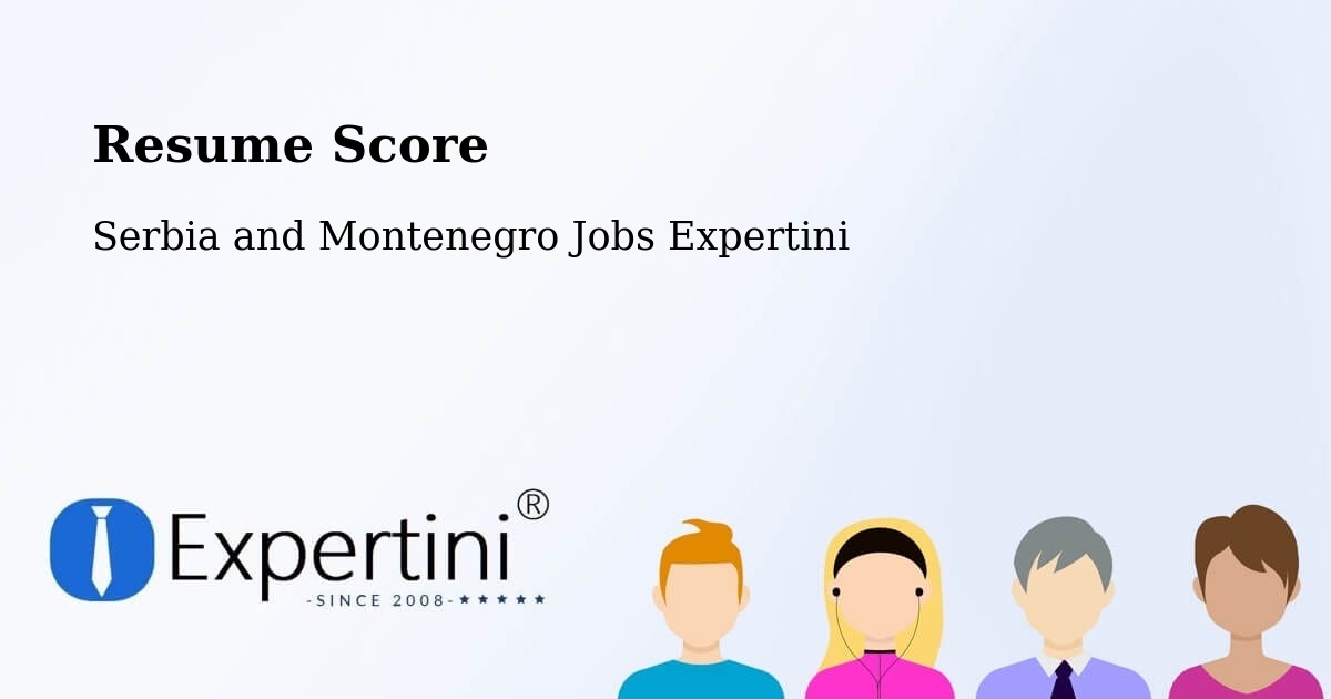 Resume Score & Job Description Match Tool – Lorette - Serbia and Montenegro Jobs Expertini