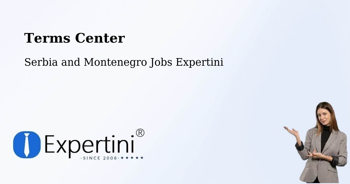 Terms of Service – Lorette - Serbia and Montenegro Jobs Expertini